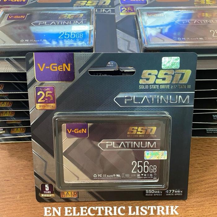SSD V-Gen Platinum 256GB -Sata 3 VGen ORIGINAL