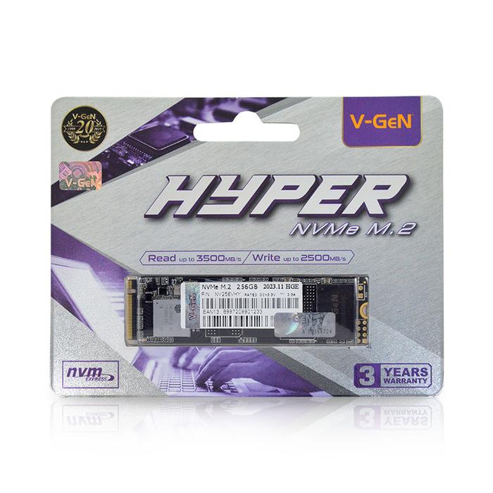SSD V-GeN 256GB M.2 NVMe PCle