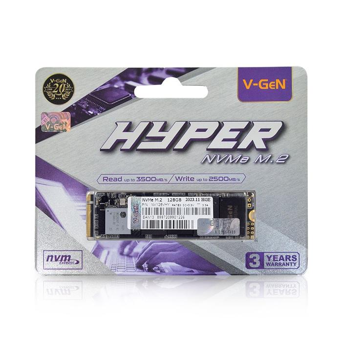 SSD V-GeN 128GB M.2 NVMe PCle